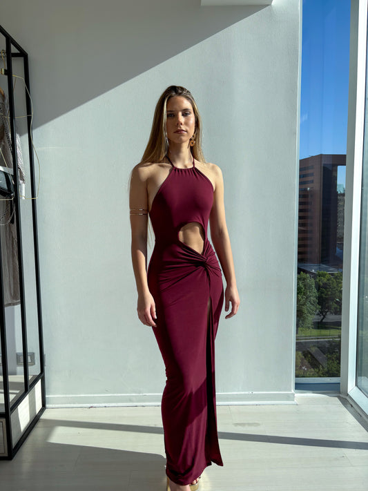 Vestido Rebecca Burdeo