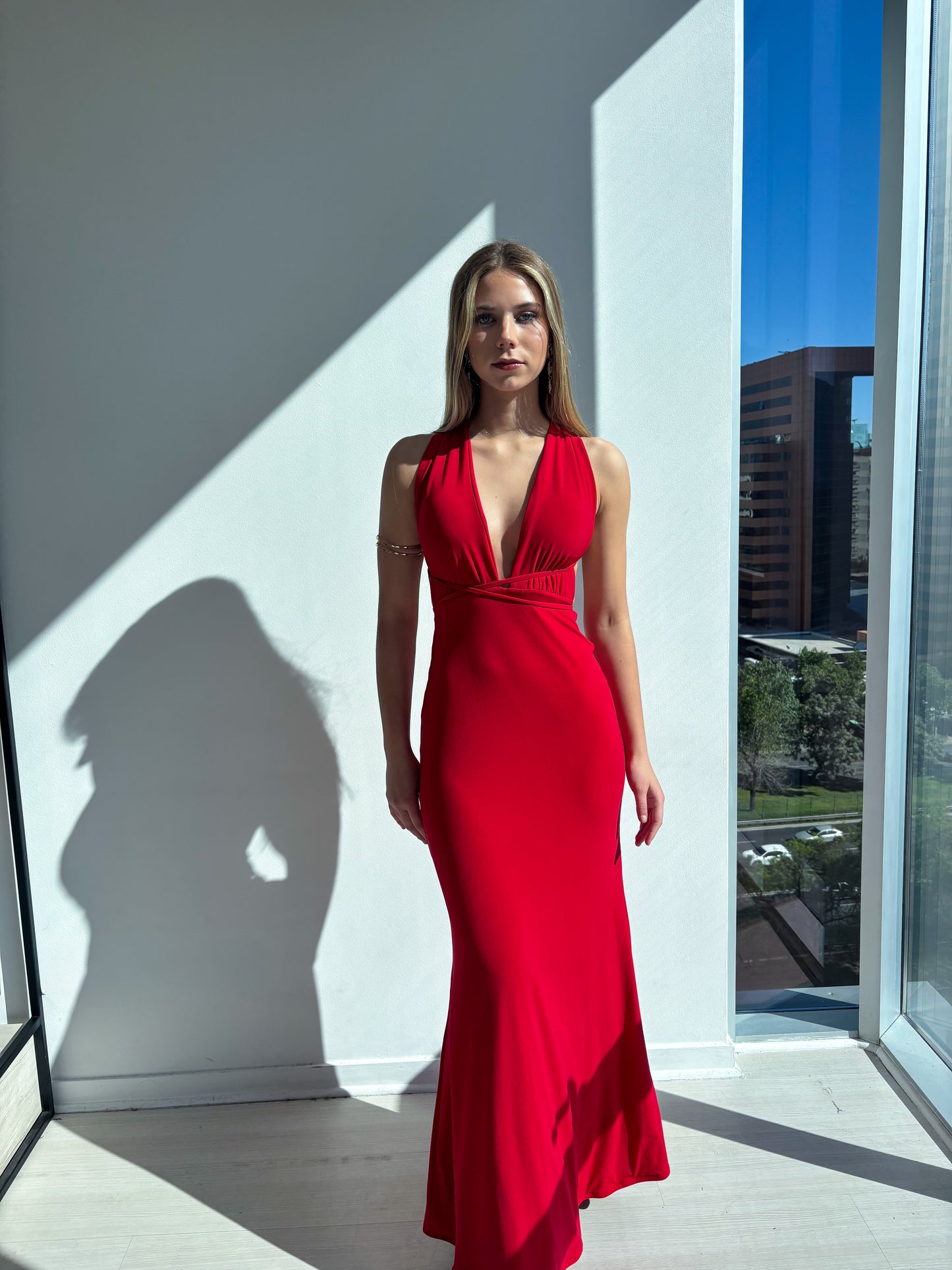 Vestido Milán Rojo