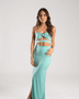 Vestido Isabella Turquesa