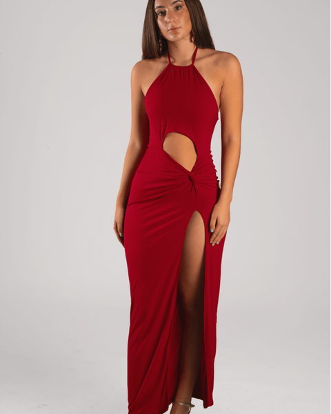 Arriendo Vestido Rebecca Rojo