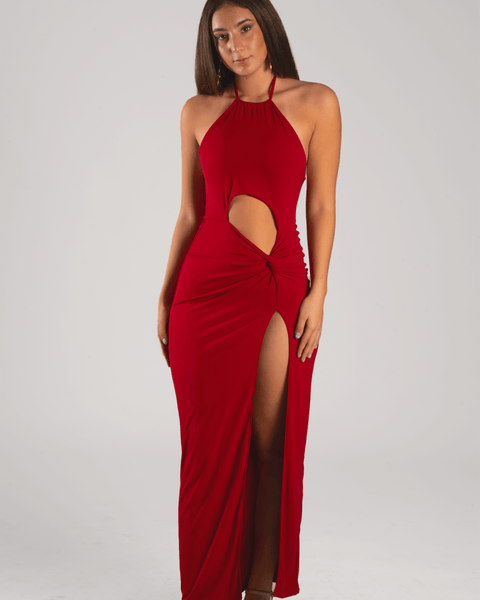 Arriendo Vestido Rebecca Rojo