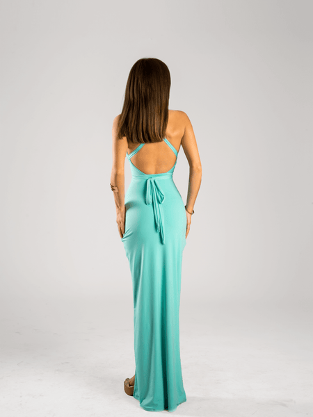 Vestido Venecia Turquesa