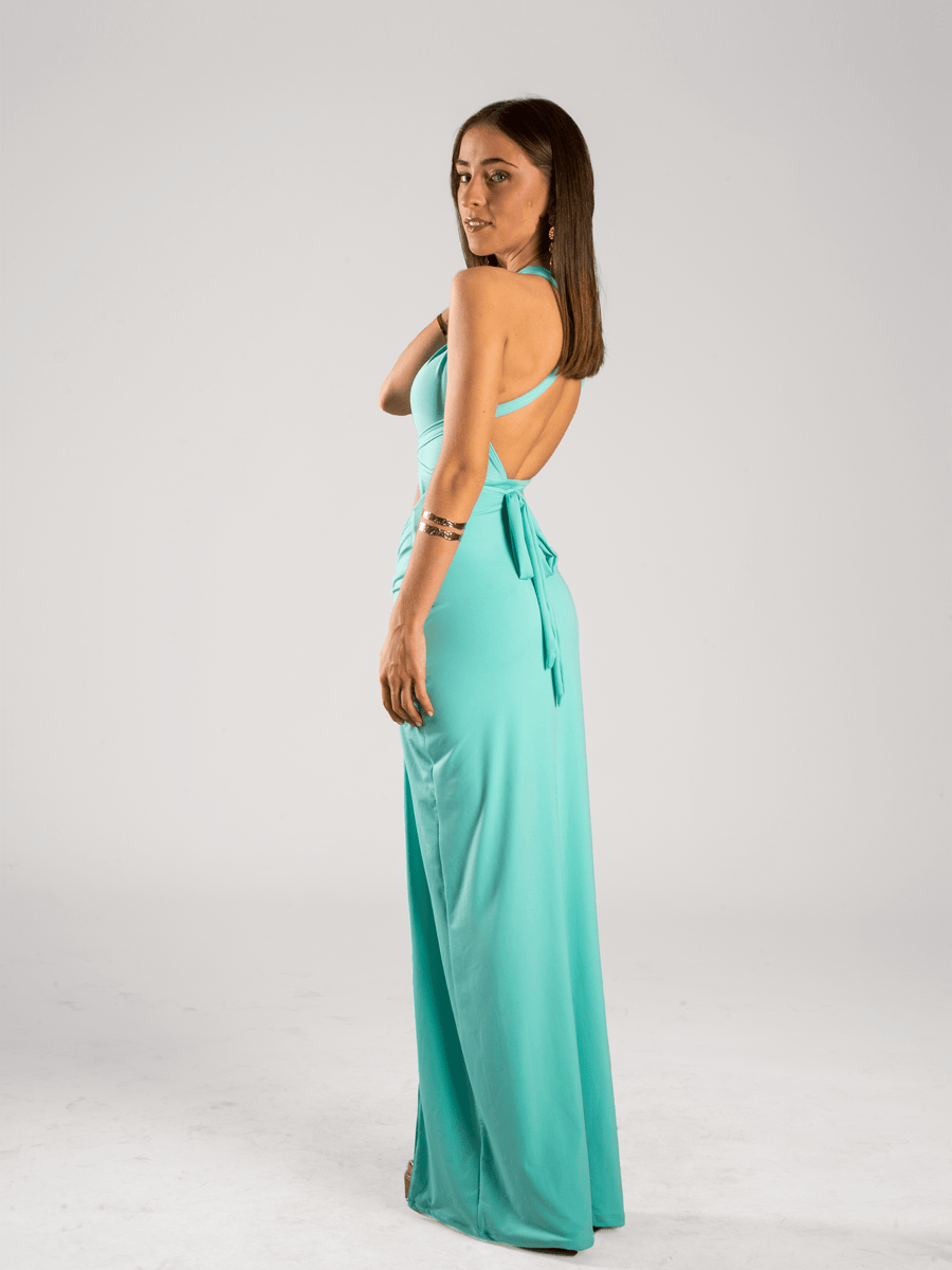 Vestido Venecia Turquesa